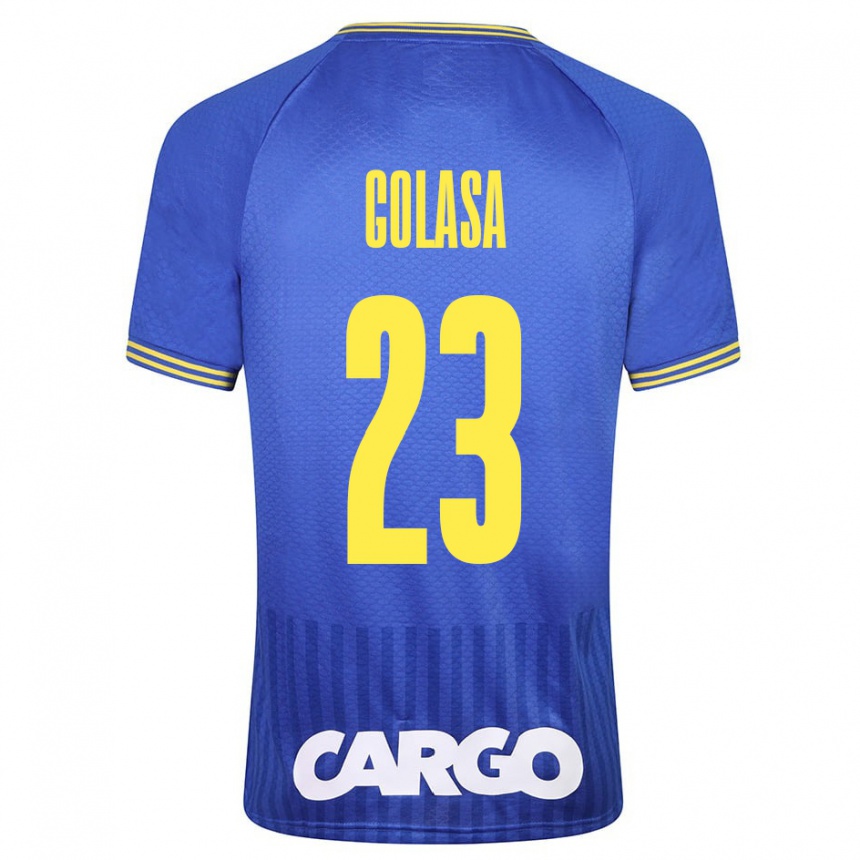 Kids Football Eyal Golasa #23 White Away Jersey 2024/25 T-Shirt Australia