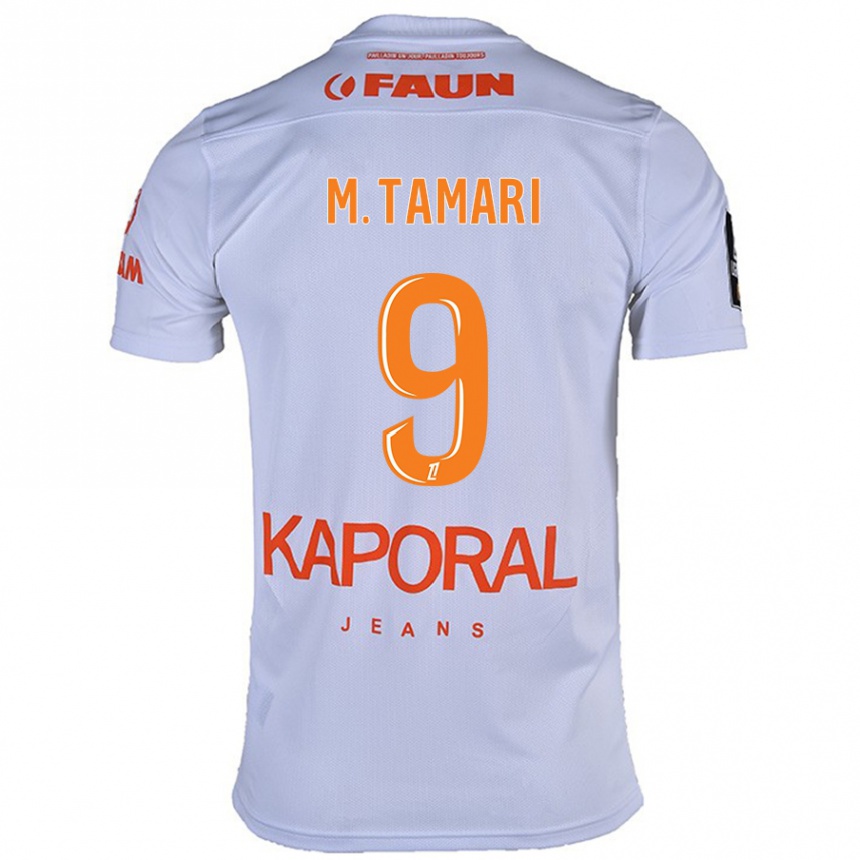 Kids Football Mousa Tamari #9 White Away Jersey 2024/25 T-Shirt Australia