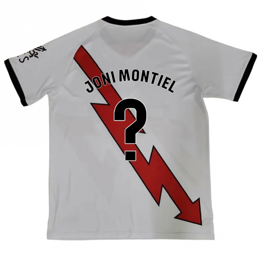 Kids Football Joni Montiel #0 Red Away Jersey 2024/25 T-Shirt Australia