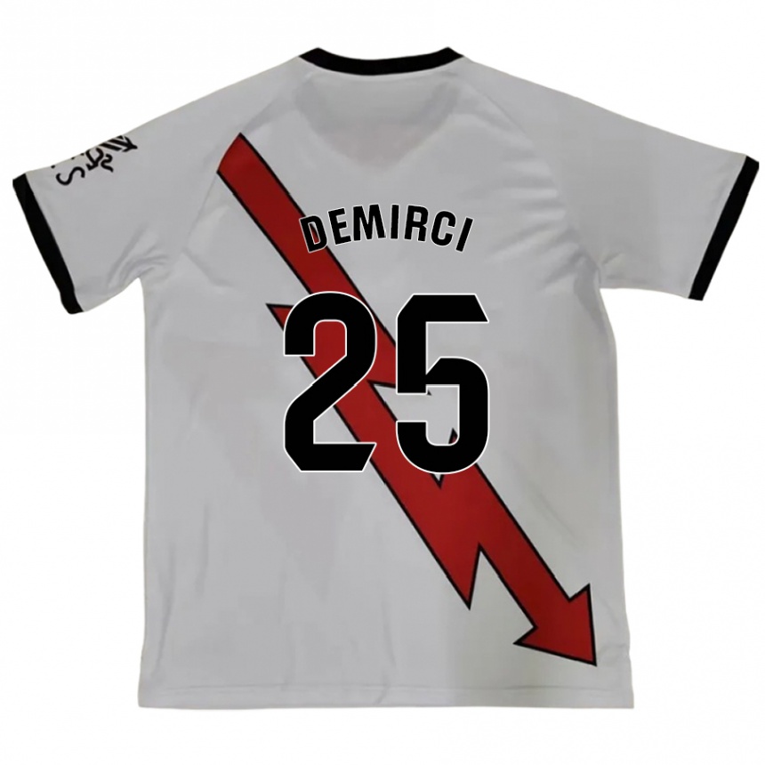 Kids Football Mert Demirci #25 Red Away Jersey 2024/25 T-Shirt Australia