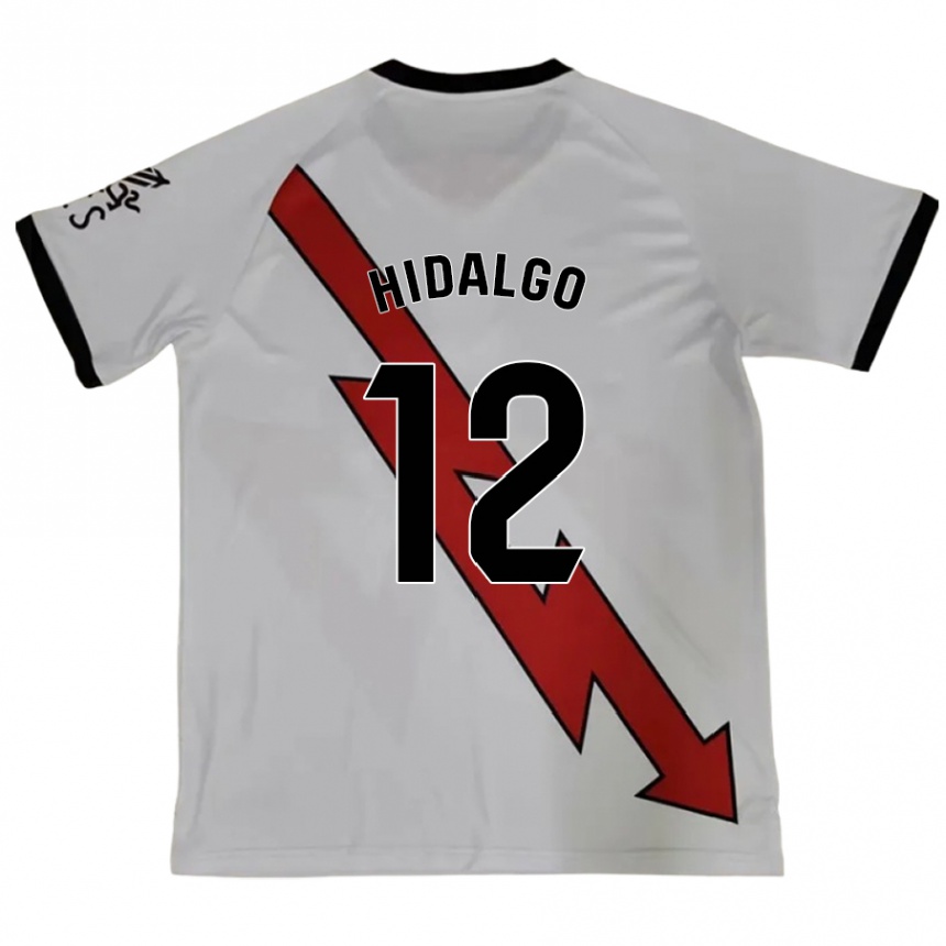 Kids Football Patri Hidalgo #12 Red Away Jersey 2024/25 T-Shirt Australia