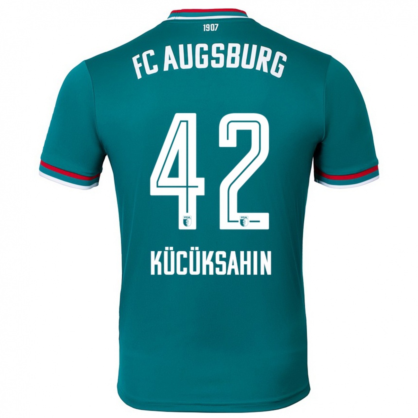 Kids Football Mahmut Kücüksahin #42 Dark Green Away Jersey 2024/25 T-Shirt Australia