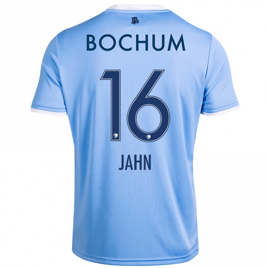 Kids Football Niklas Jahn #16 Sky Blue Away Jersey 2024/25 T-Shirt Australia