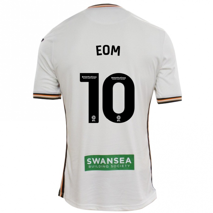 Men Football Ji-Sung Eom #10 White Home Jersey 2024/25 T-Shirt Australia