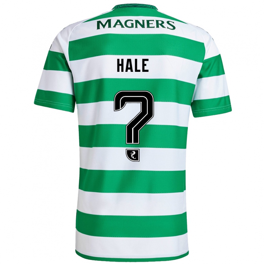 Men Football Finlay Hale #0 Green White Home Jersey 2024/25 T-Shirt Australia