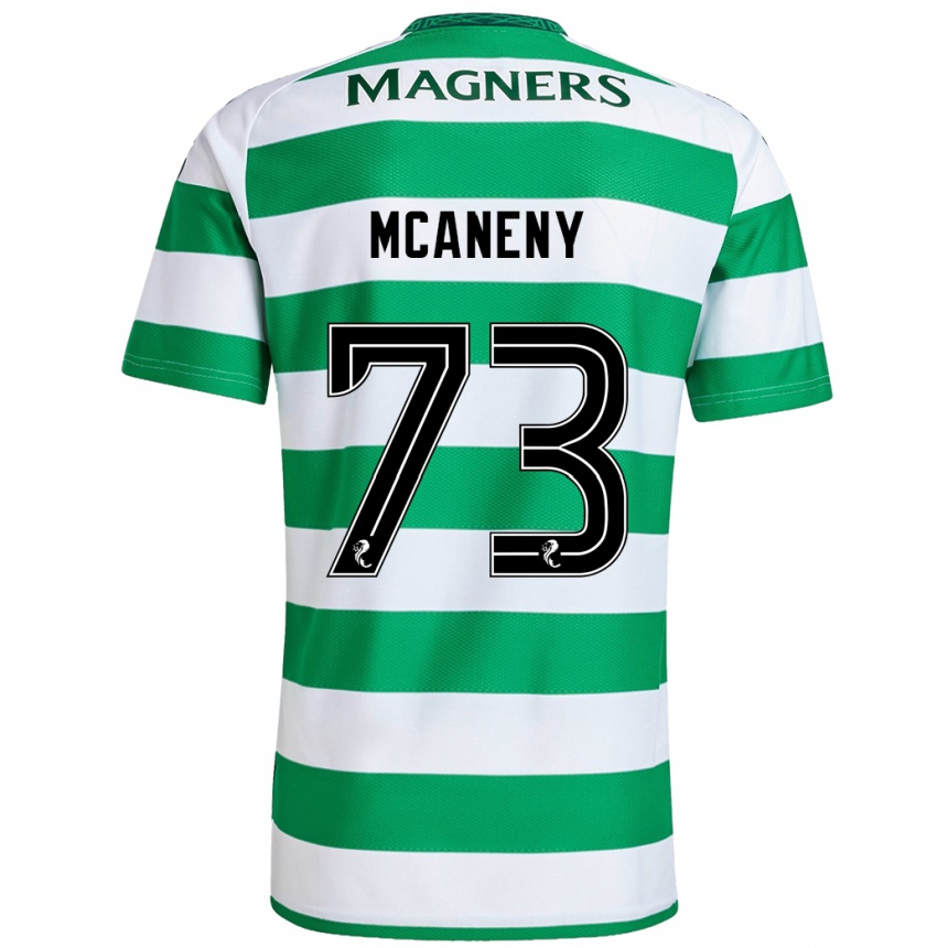 Men Football Maria Mcaneny #73 Green White Home Jersey 2024/25 T-Shirt Australia