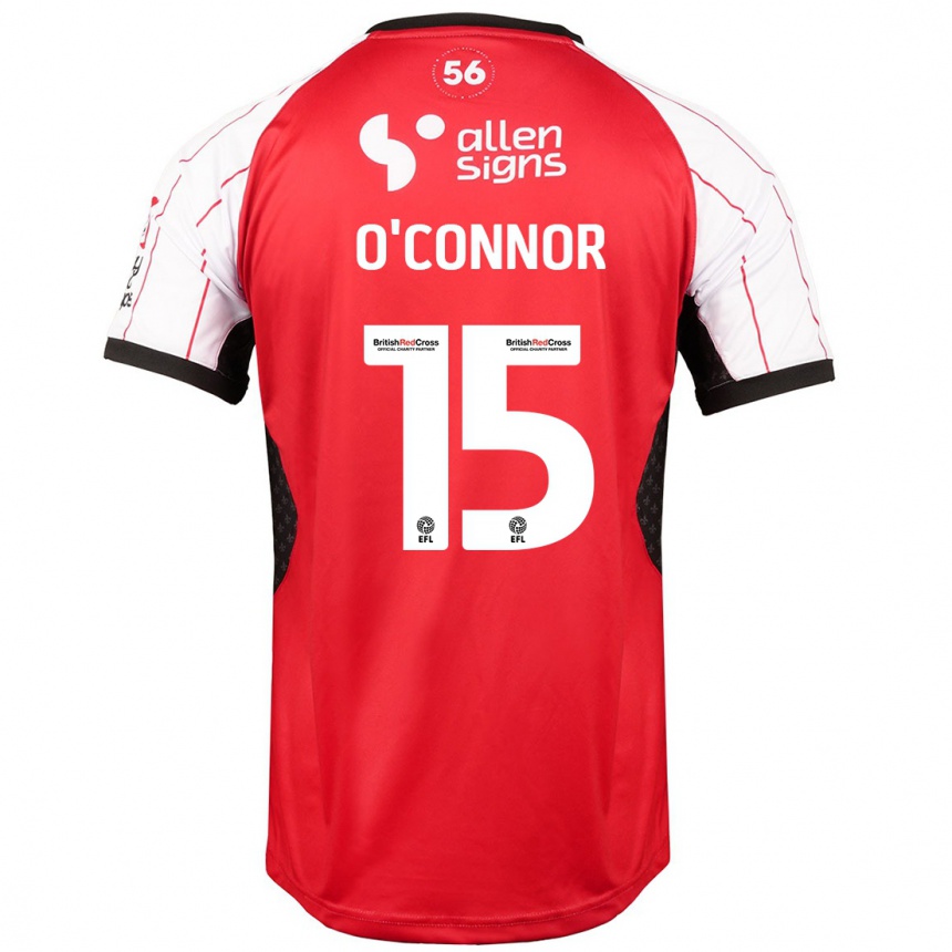 Men Football Paudie O'connor #15 White Home Jersey 2024/25 T-Shirt Australia