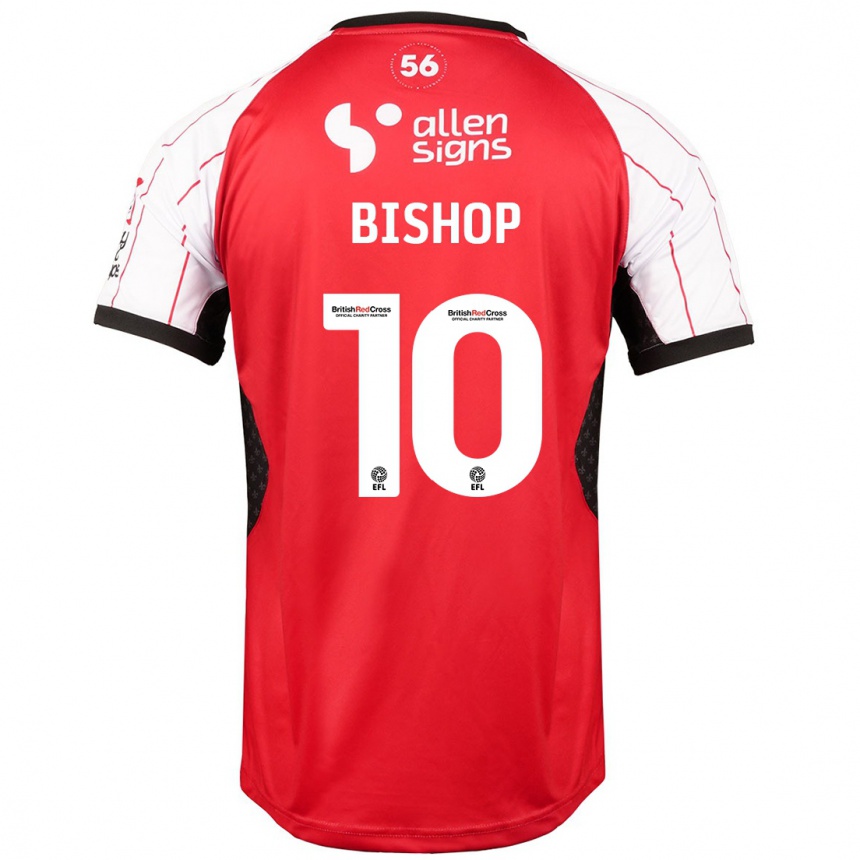 Men Football Teddy Bishop #10 White Home Jersey 2024/25 T-Shirt Australia