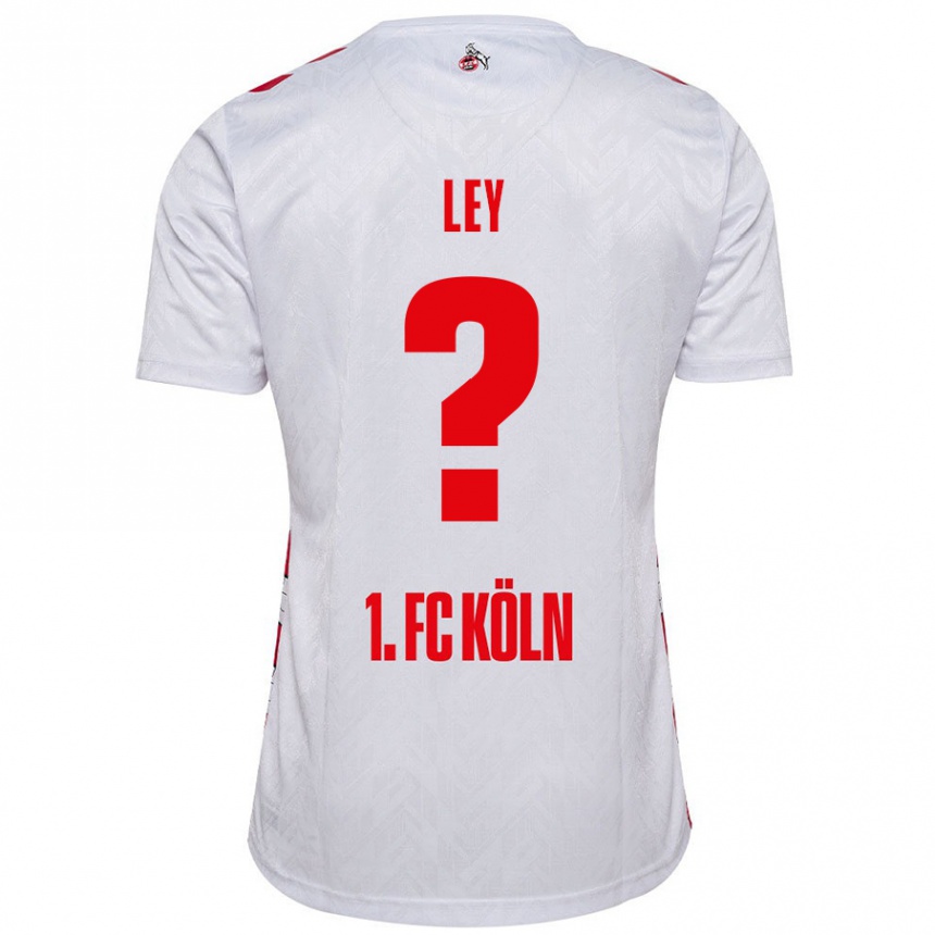 Men Football Benjamin Ley #0 White Red Home Jersey 2024/25 T-Shirt Australia