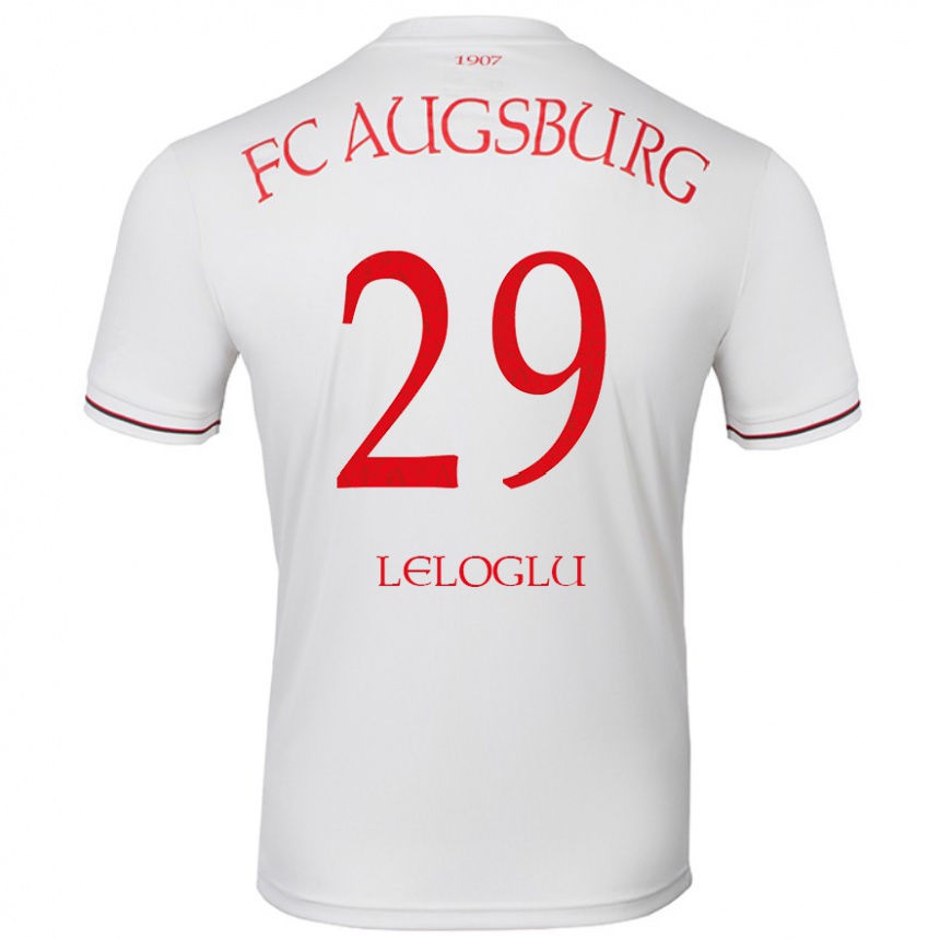 Men Football Aras Leloglu #29 White Home Jersey 2024/25 T-Shirt Australia