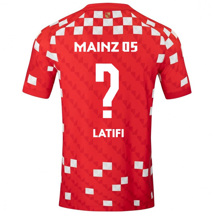 Men Football Artan Latifi #0 White Red Home Jersey 2024/25 T-Shirt Australia