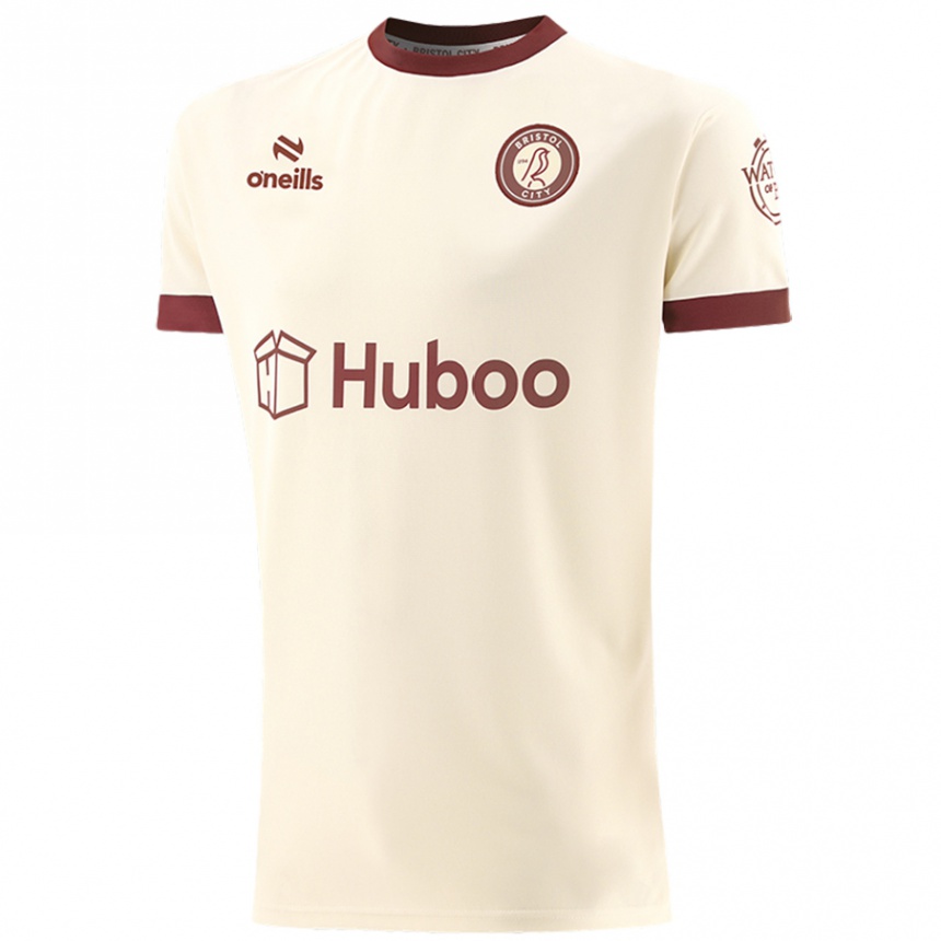 Men Football Your Name #0 Cream White Away Jersey 2024/25 T-Shirt Australia