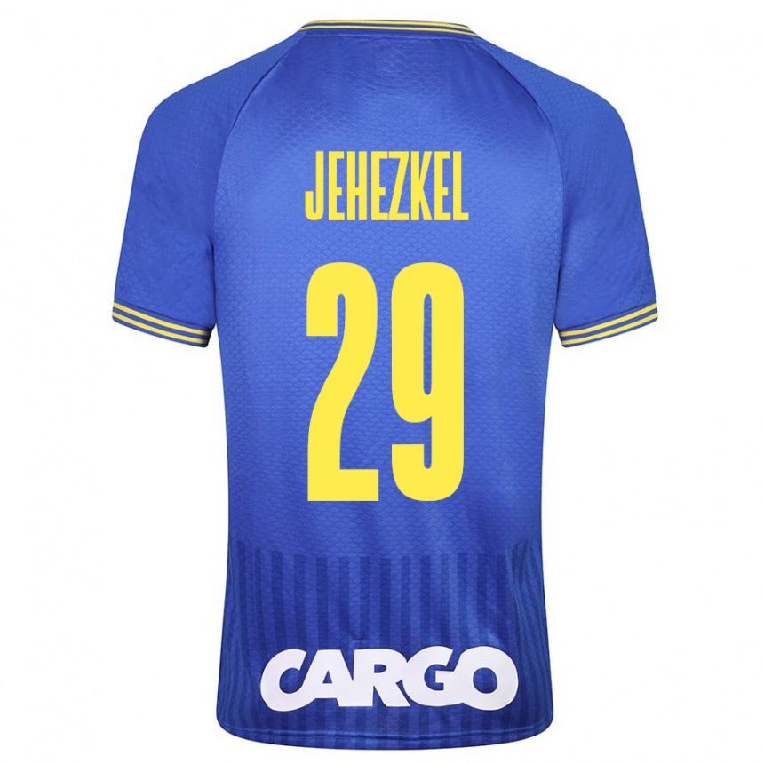 Men Football Sagiv Jehezkel #29 White Away Jersey 2024/25 T-Shirt Australia