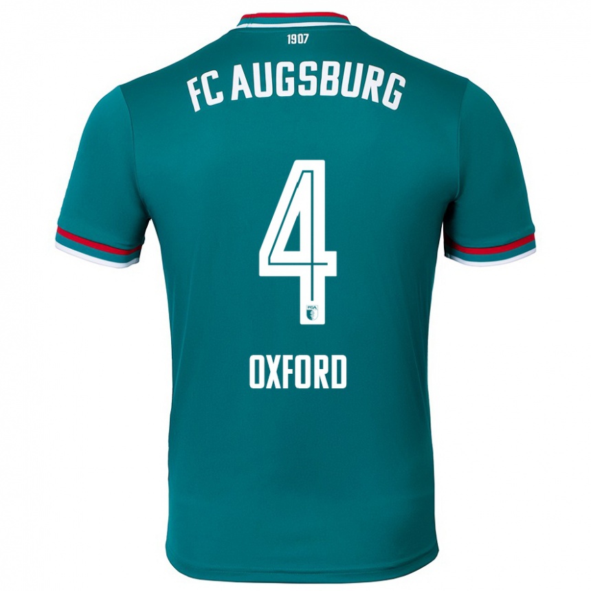 Men Football Reece Oxford #4 Dark Green Away Jersey 2024/25 T-Shirt Australia