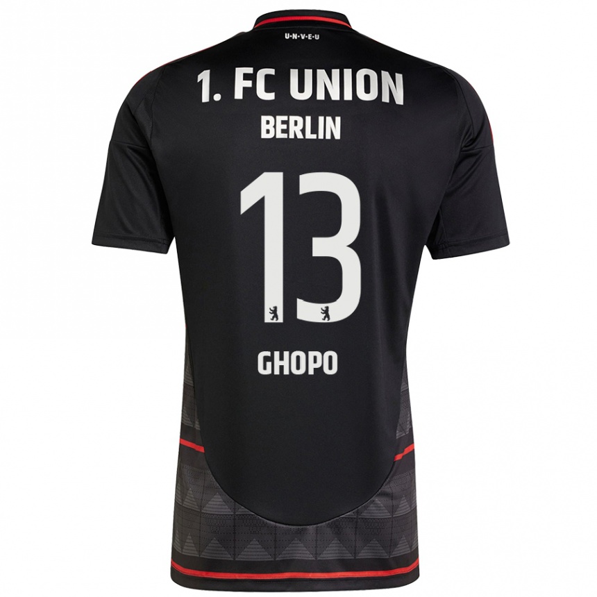 Men Football Morel Ghopo #13 Black Away Jersey 2024/25 T-Shirt Australia