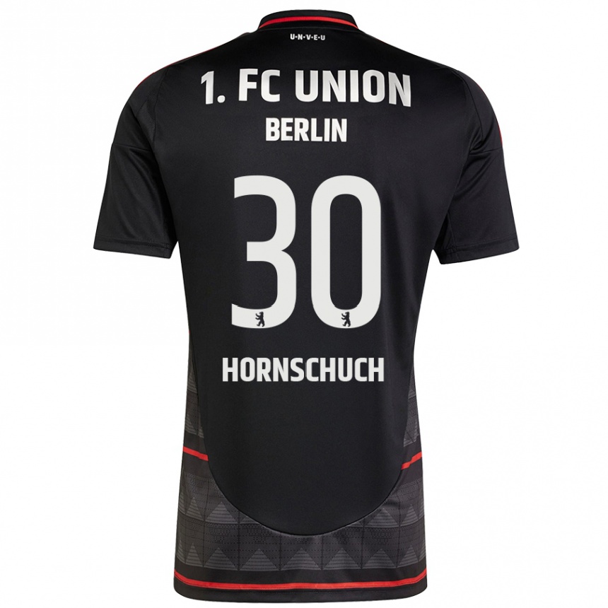 Men Football Sarah Hornschuch #30 Black Away Jersey 2024/25 T-Shirt Australia