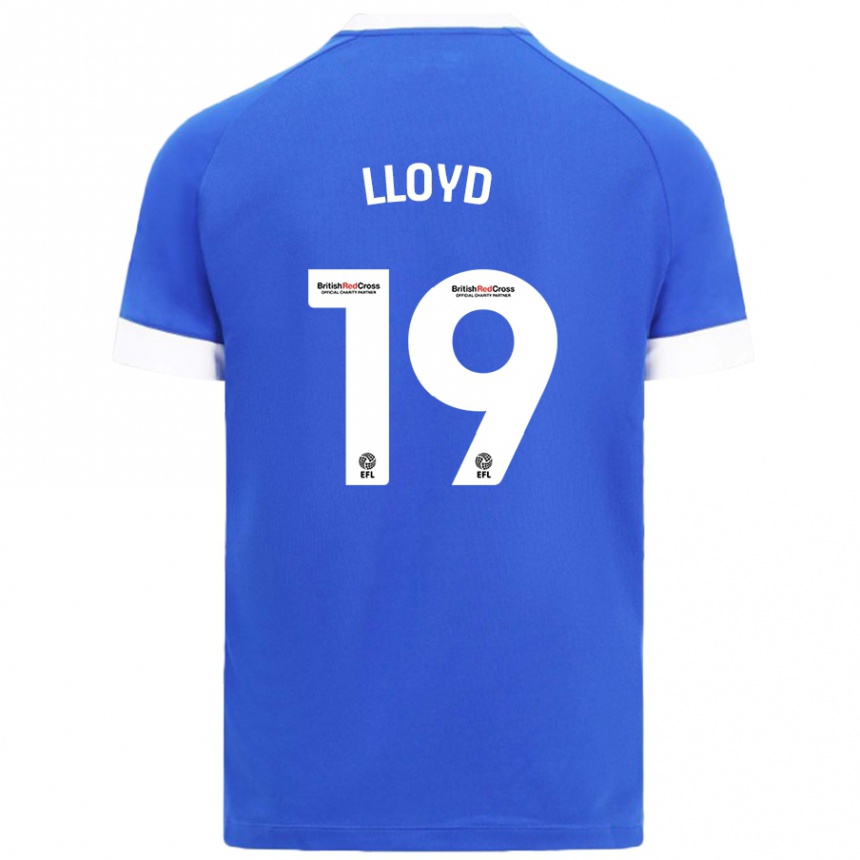 Women Football Madison Lloyd #19 Sky Blue Home Jersey 2024/25 T-Shirt Australia