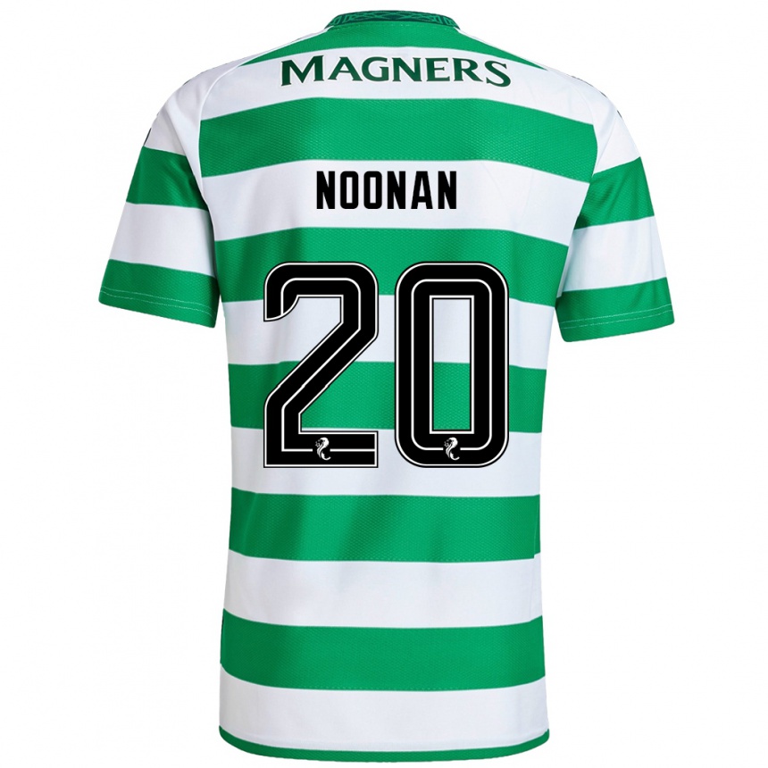 Women Football Saoirse Noonan #20 Green White Home Jersey 2024/25 T-Shirt Australia