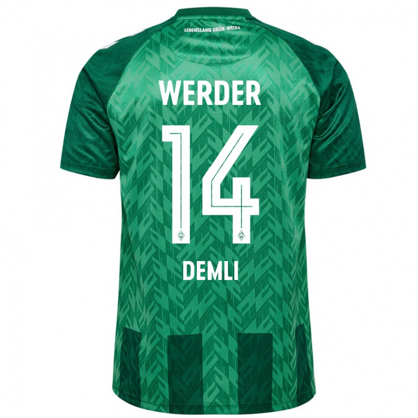 Women Football Rezan Demli #14 Green Home Jersey 2024/25 T-Shirt Australia