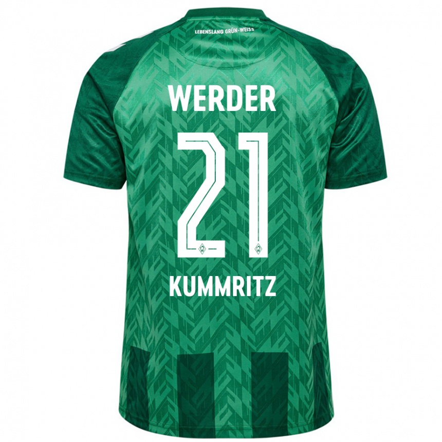 Women Football Liam Kümmritz #21 Green Home Jersey 2024/25 T-Shirt Australia