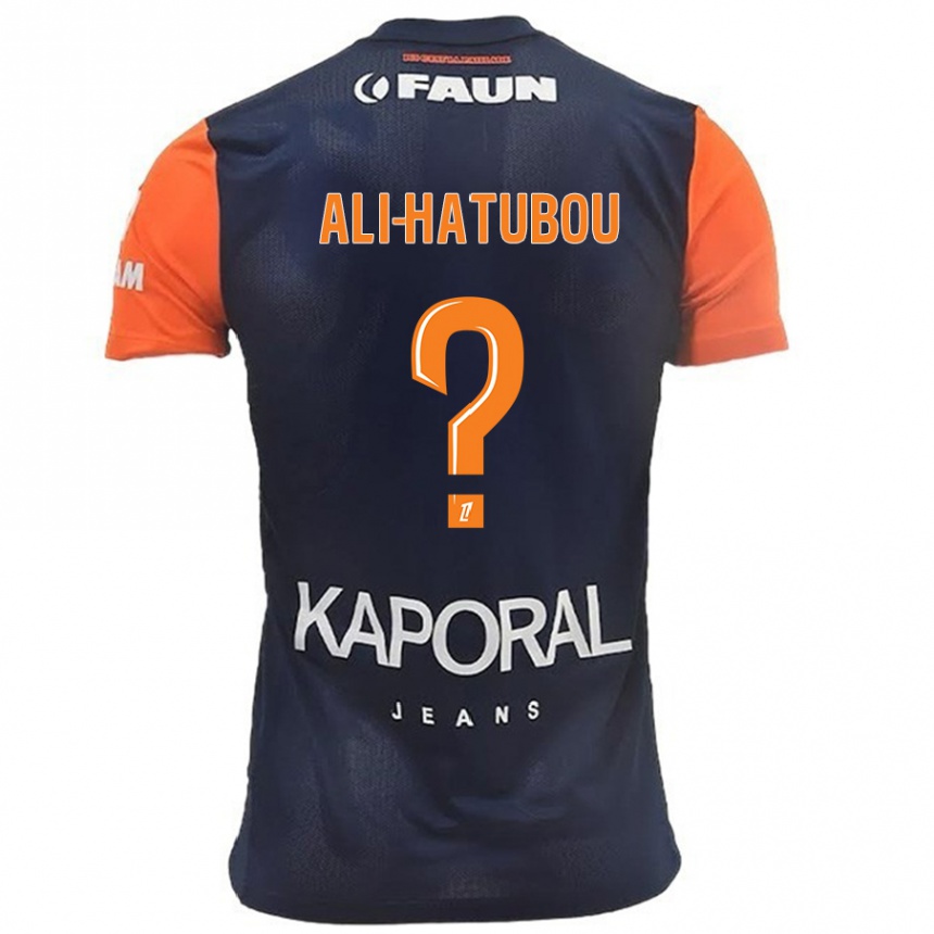 Women Football Fayad Ali-Hatubou #0 Navy Blue Orange Home Jersey 2024/25 T-Shirt Australia