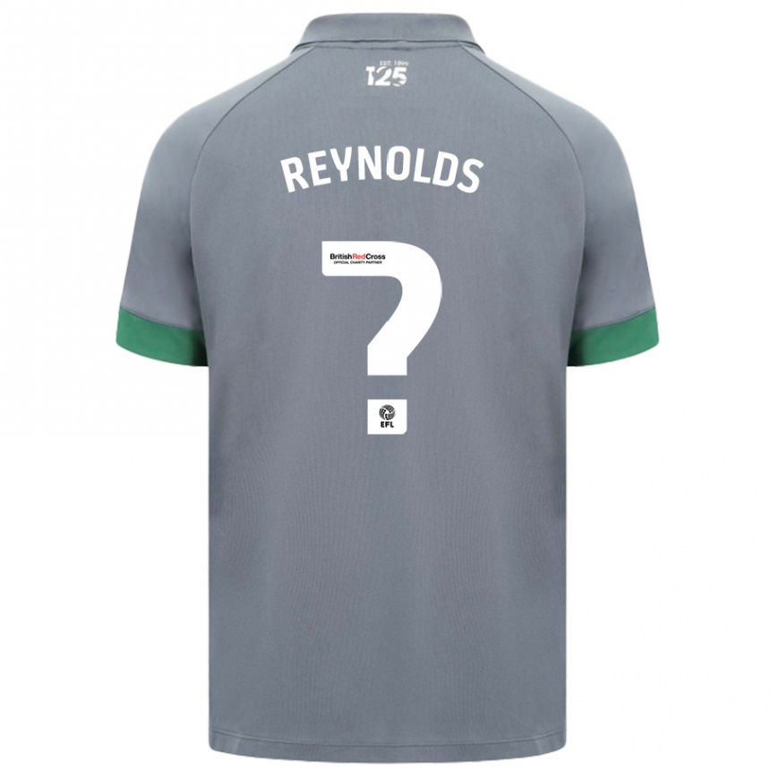 Women Football Oliver Reynolds #0 Dark Gray Away Jersey 2024/25 T-Shirt Australia