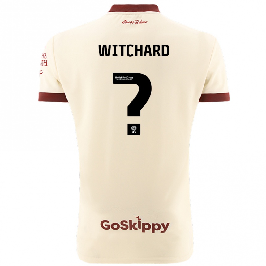 Women Football Jack Witchard #0 Cream White Away Jersey 2024/25 T-Shirt Australia