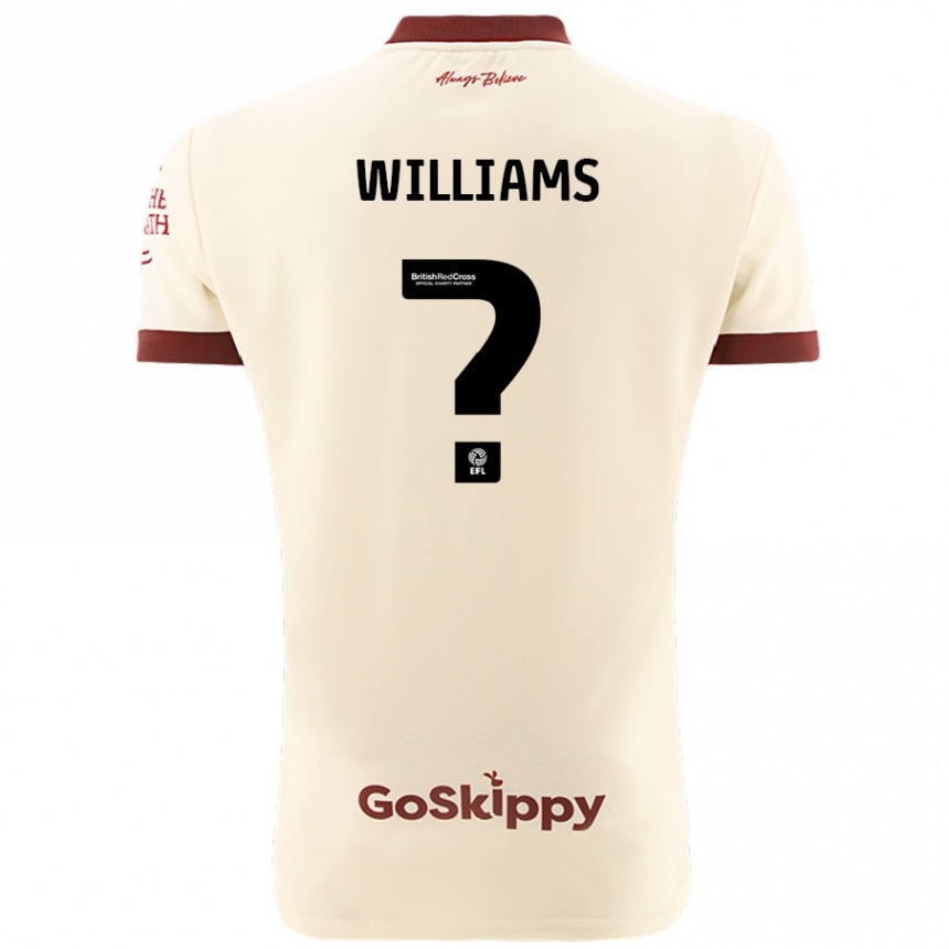 Women Football Ashton Williams #0 Cream White Away Jersey 2024/25 T-Shirt Australia