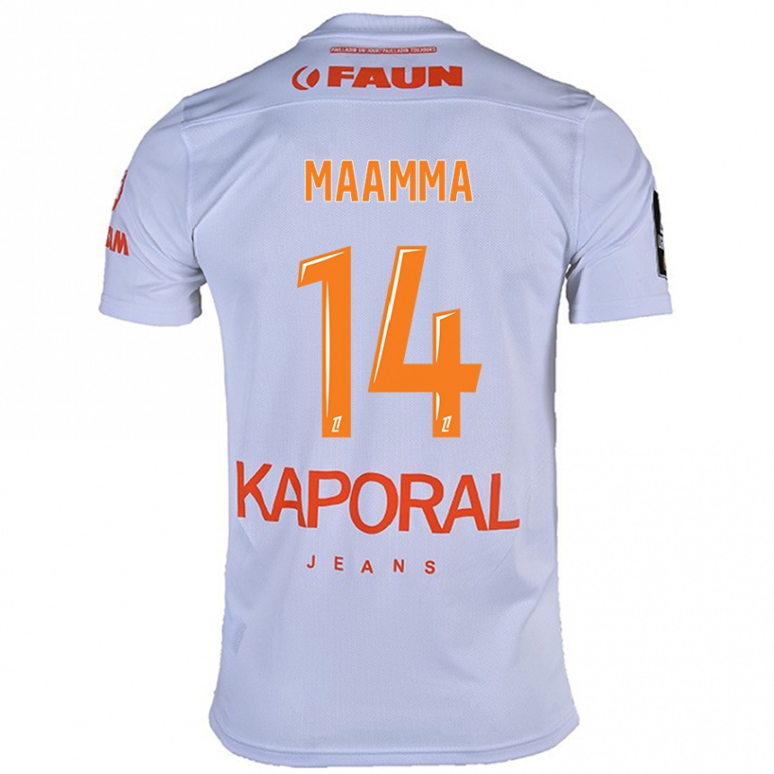 Women Football Othmane Maamma #14 White Away Jersey 2024/25 T-Shirt Australia