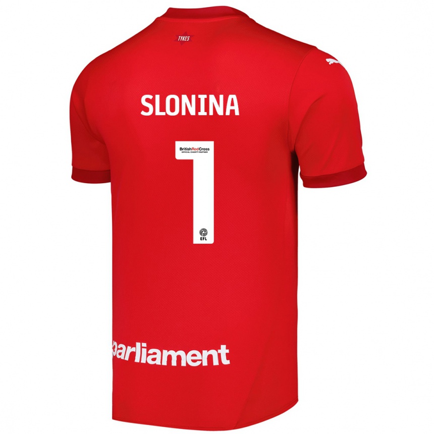 Kids Football Gabriel Slonina #1 Red Home Jersey 2024/25 T-Shirt Australia