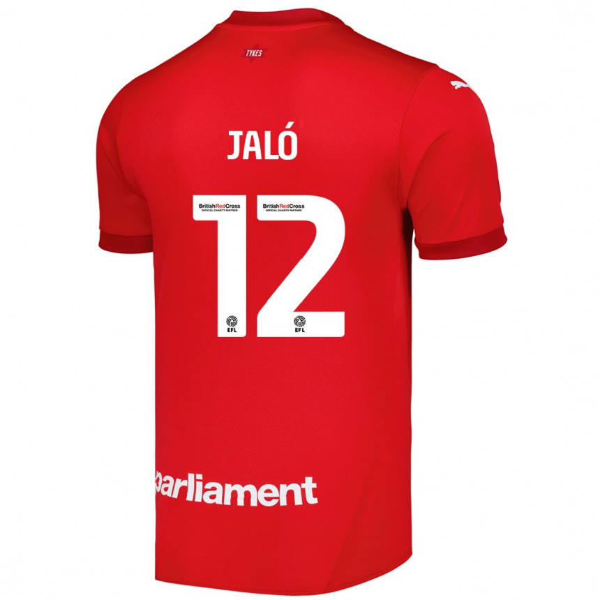 Kids Football Fábio Jaló #12 Red Home Jersey 2024/25 T-Shirt Australia