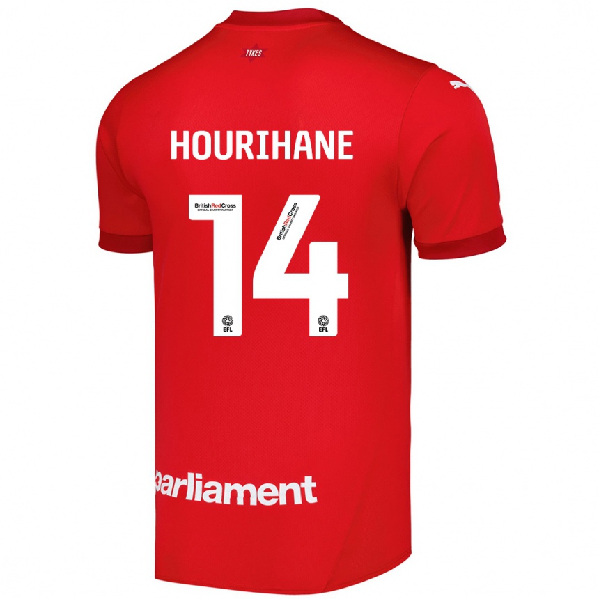 Kids Football Conor Hourihane #14 Red Home Jersey 2024/25 T-Shirt Australia