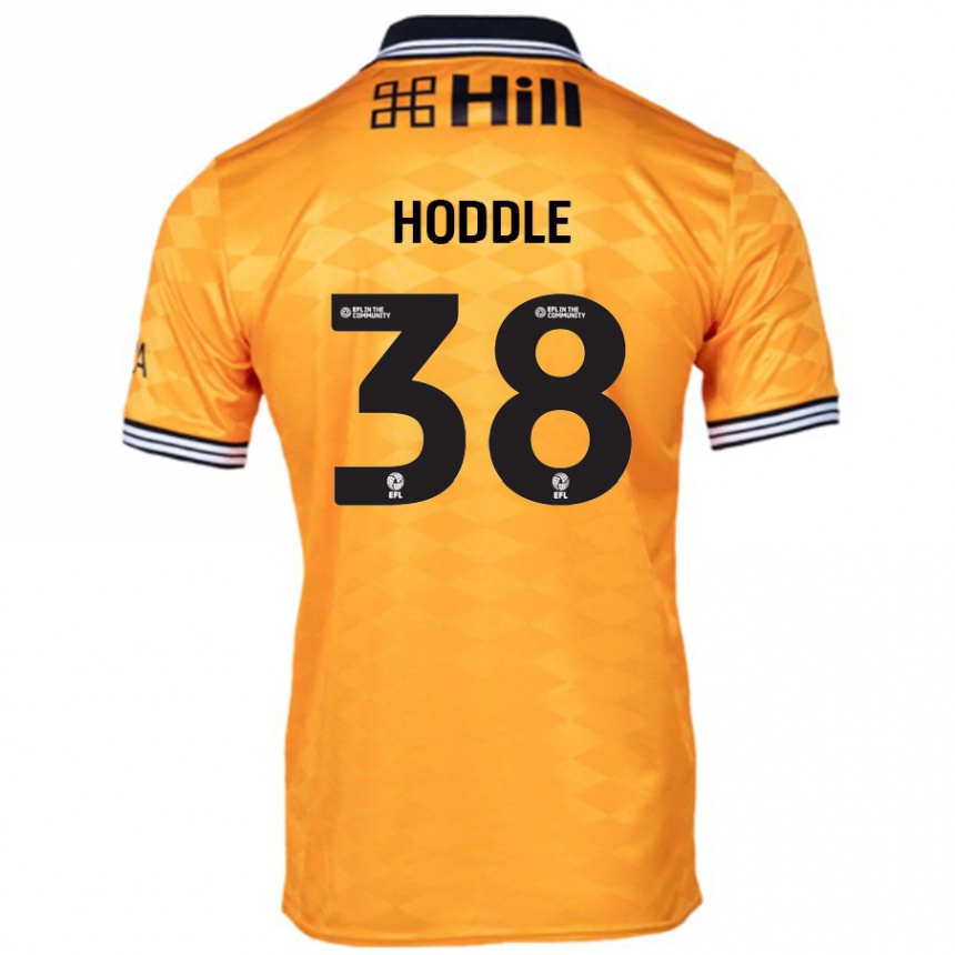 Kids Football George Hoddle #38 Orange Home Jersey 2024/25 T-Shirt Australia