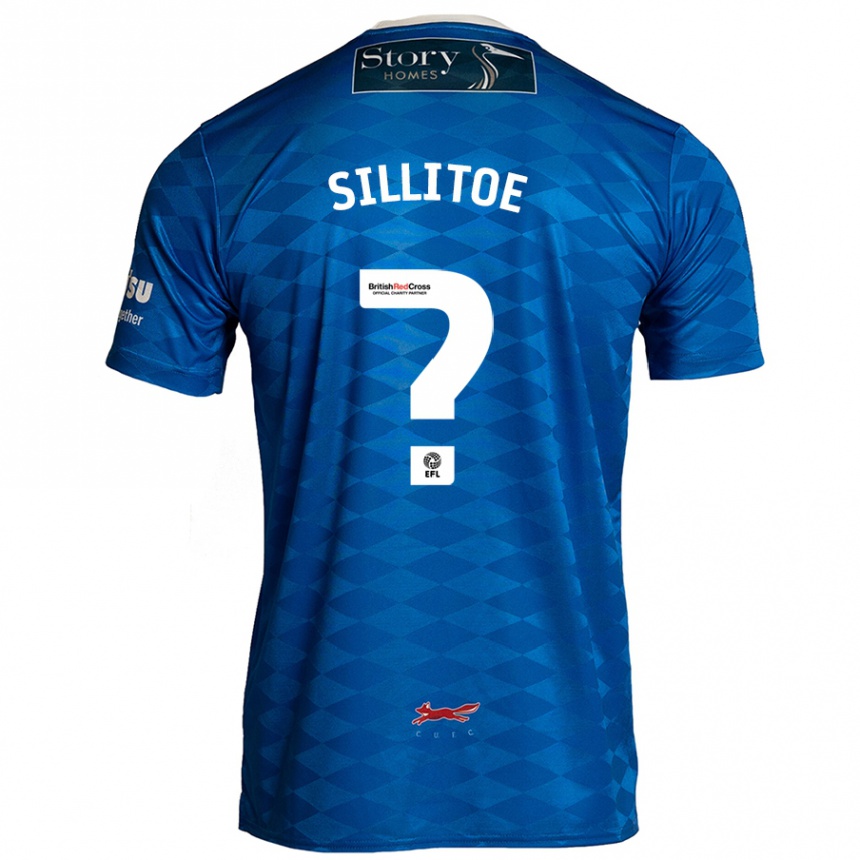 Kids Football Casey Sillitoe #0 Blue Home Jersey 2024/25 T-Shirt Australia