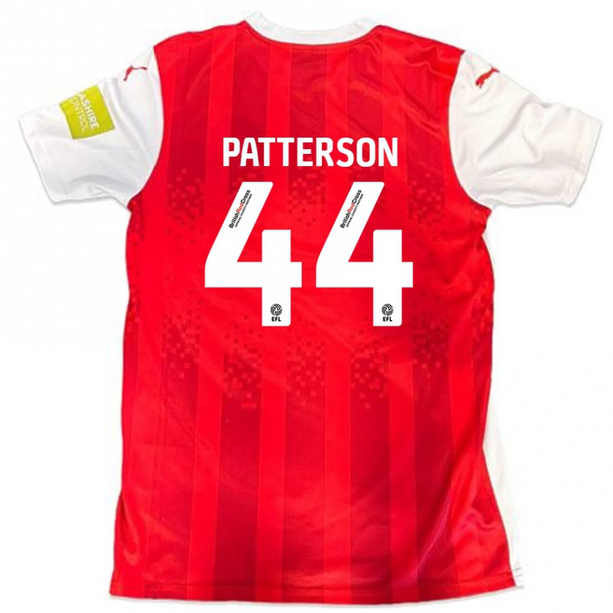 Kids Football Phoenix Patterson #44 Red White Home Jersey 2024/25 T-Shirt Australia