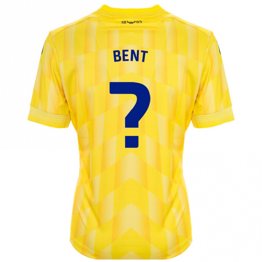 Kids Football Stephaney Bent #0 Yellow Home Jersey 2024/25 T-Shirt Australia