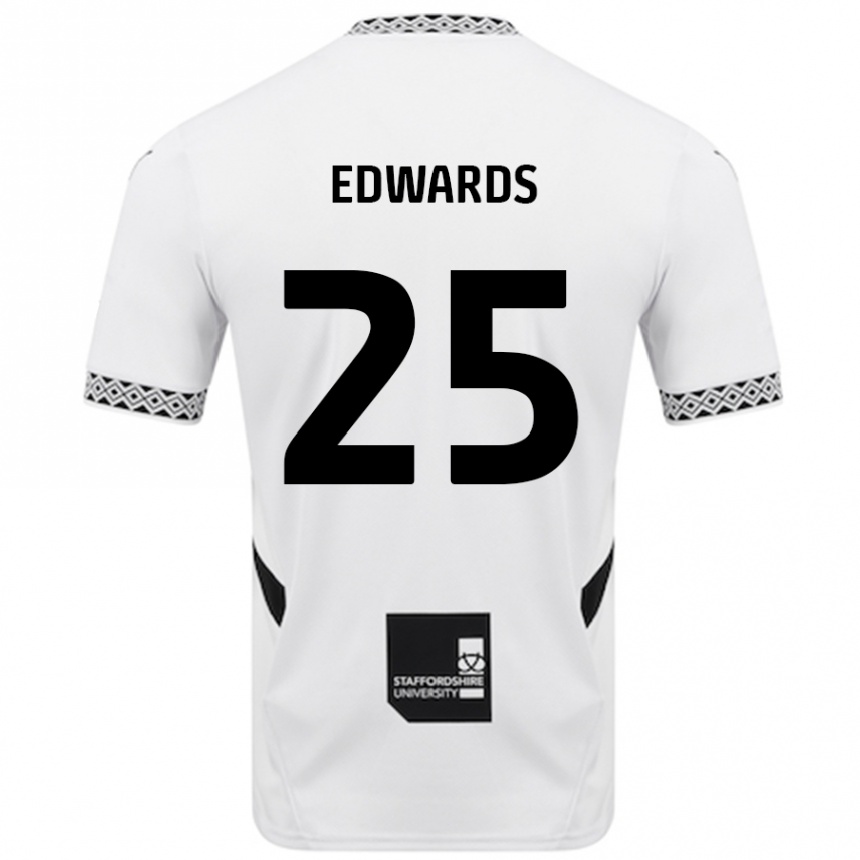 Kids Football Diamond Edwards #25 White Home Jersey 2024/25 T-Shirt Australia