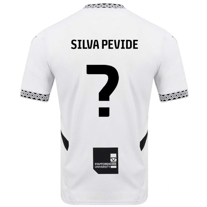 Kids Football Joao Silva Pevide #0 White Home Jersey 2024/25 T-Shirt Australia