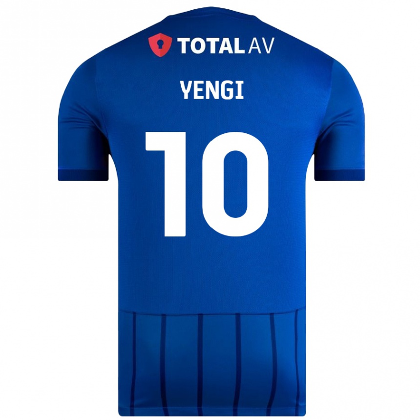 Kids Football Kusini Yengi #10 Blue Home Jersey 2024/25 T-Shirt Australia