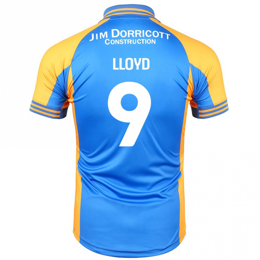 Kids Football George Lloyd #9 Blue Amber Home Jersey 2024/25 T-Shirt Australia