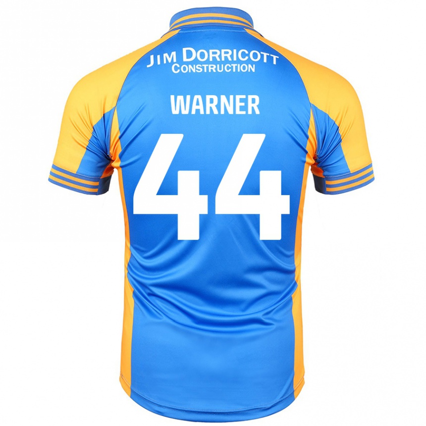 Kids Football James Warner #44 Blue Amber Home Jersey 2024/25 T-Shirt Australia