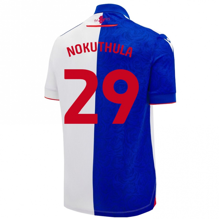 Kids Football Faith Nokuthula #29 Sky Blue White Home Jersey 2024/25 T-Shirt Australia