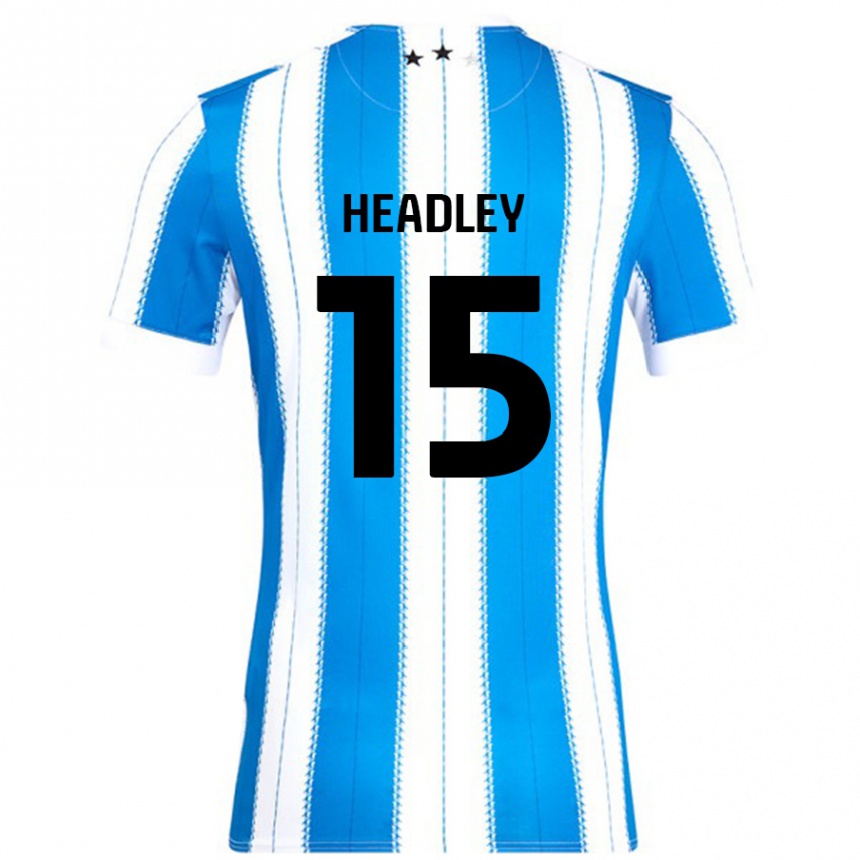 Kids Football Jaheim Headley #15 Blue White Home Jersey 2024/25 T-Shirt Australia