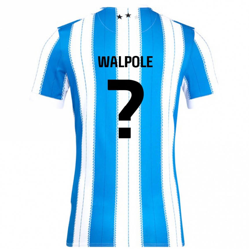 Kids Football Alex Walpole #0 Blue White Home Jersey 2024/25 T-Shirt Australia