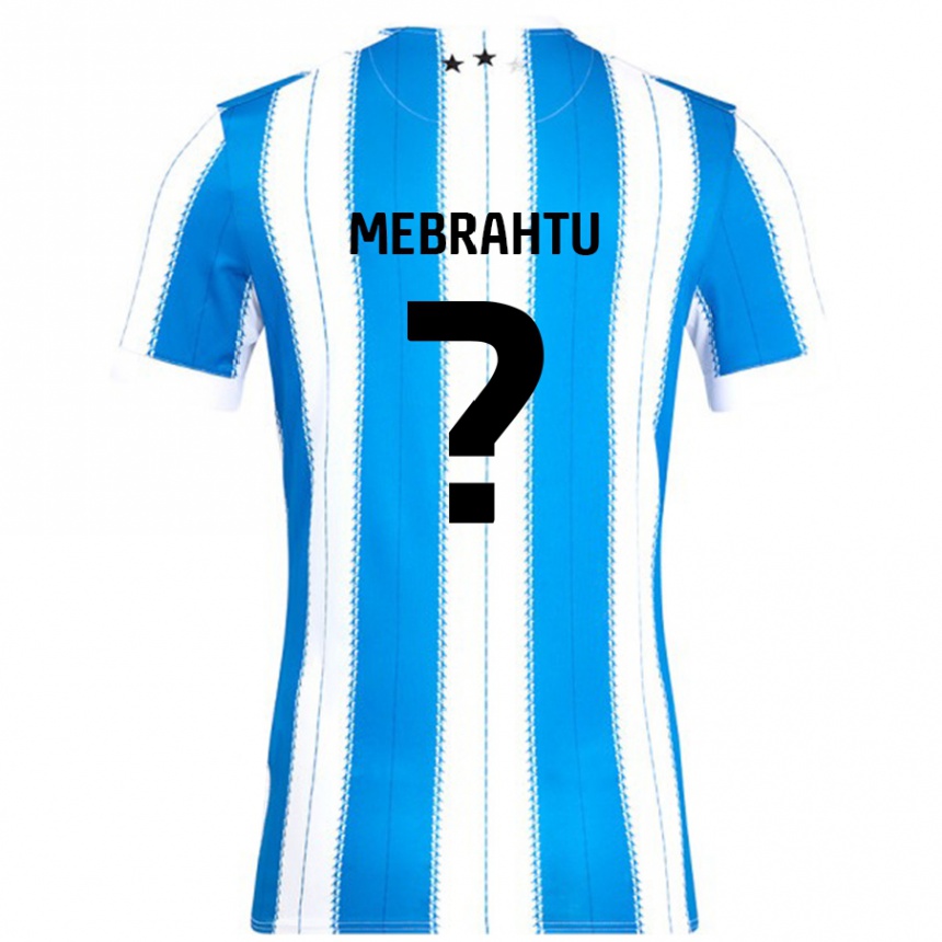 Kids Football Milkyas Mebrahtu #0 Blue White Home Jersey 2024/25 T-Shirt Australia