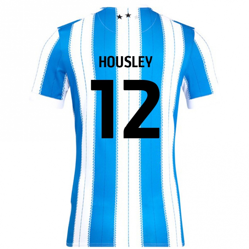 Kids Football Autumn Housley #12 Blue White Home Jersey 2024/25 T-Shirt Australia