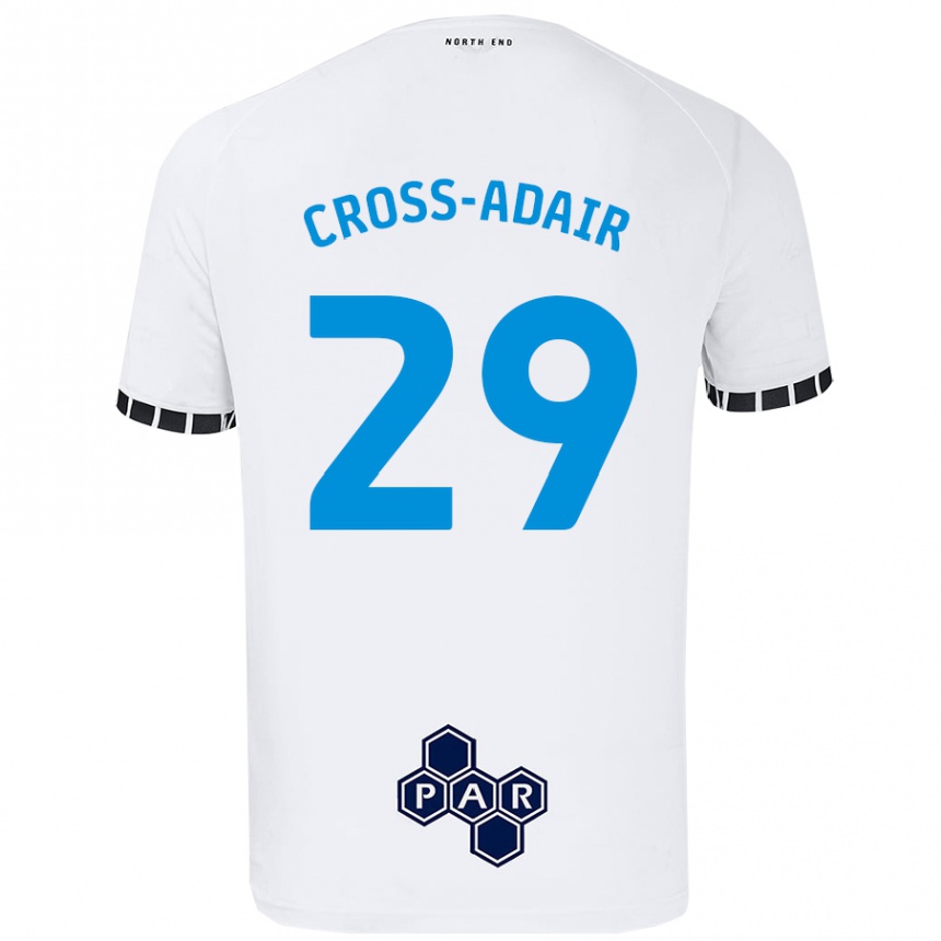 Kids Football Finlay Cross-Adair #29 White Home Jersey 2024/25 T-Shirt Australia