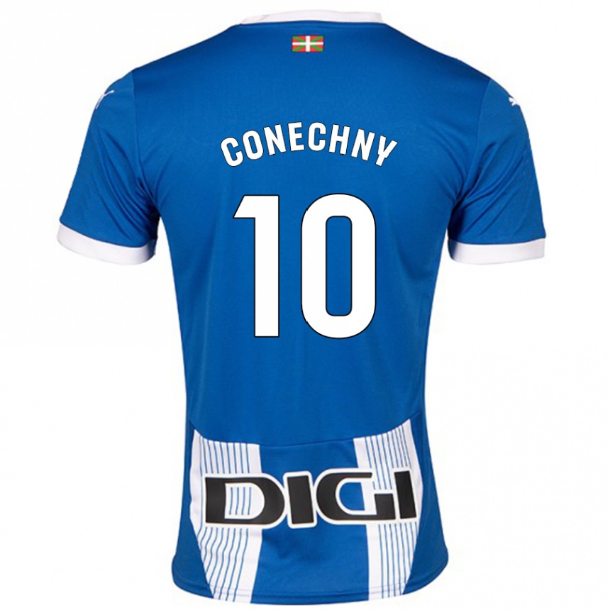 Kids Football Tomás Conechny #10 Blue Home Jersey 2024/25 T-Shirt Australia