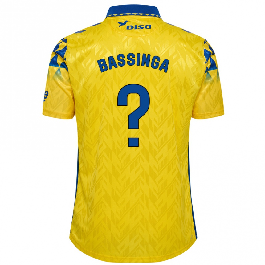 Kids Football Aboubacar Bassinga #0 Yellow Blue Home Jersey 2024/25 T-Shirt Australia