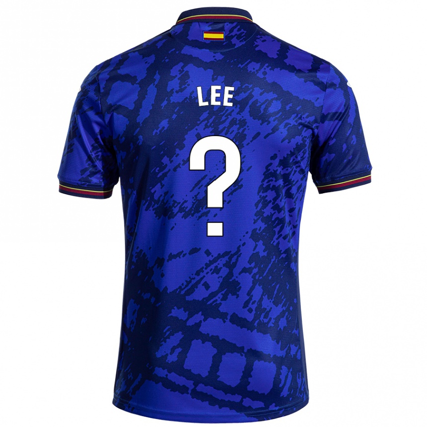 Kids Football Sang-Min Lee #0 Darker Blue Home Jersey 2024/25 T-Shirt Australia